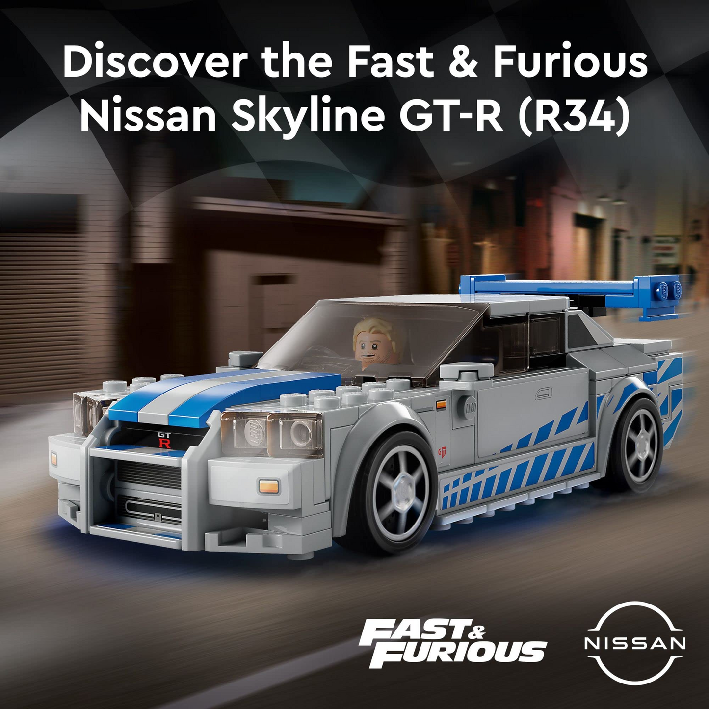 2 Fast 2 Furious Nissan Skyline GT-R (R34) / 50% OFF（Limited Offer）