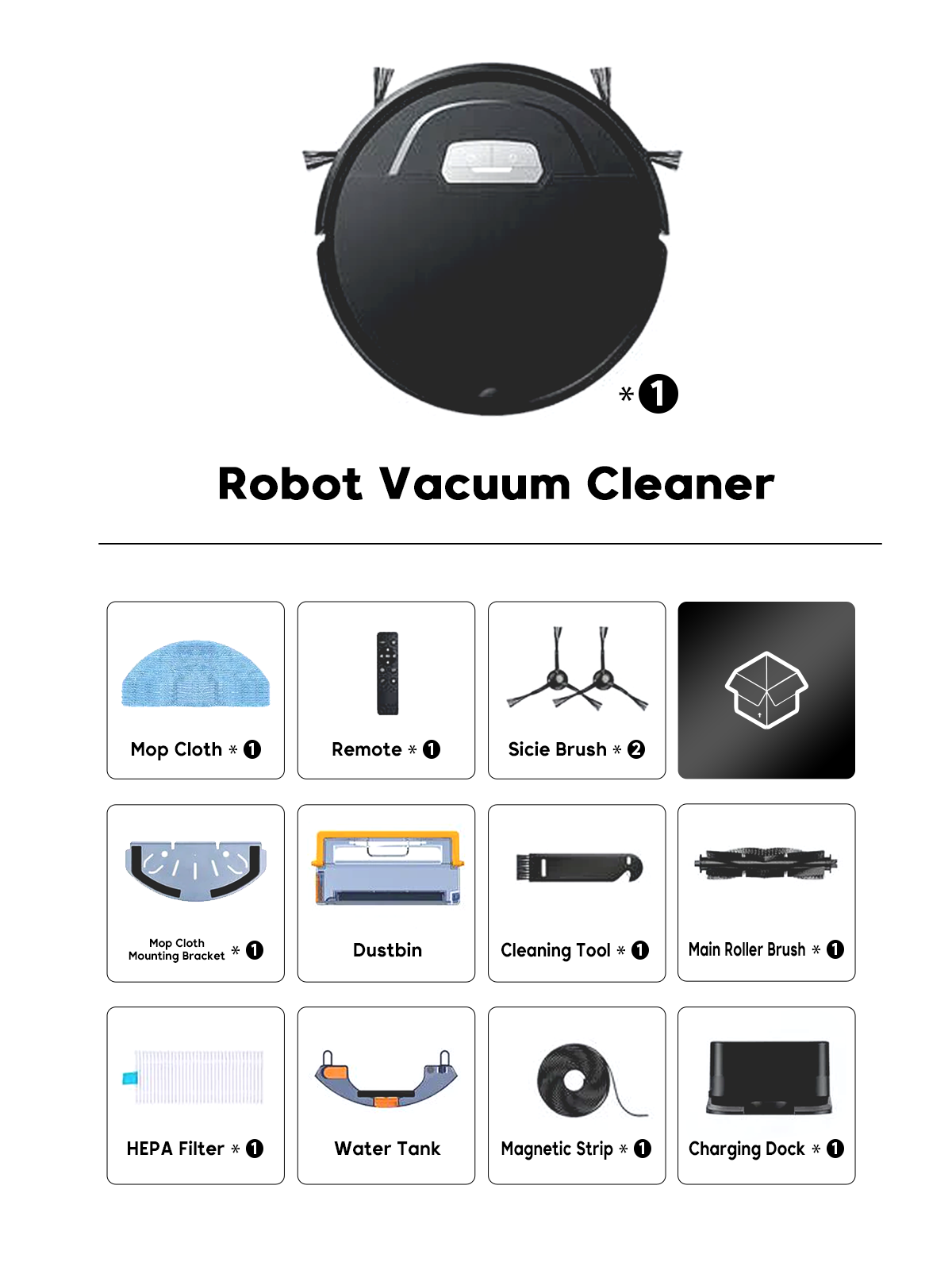 【3-in-1】Clean Intelligent Robot Vacuum for 2025 - Art of Laser Navigation