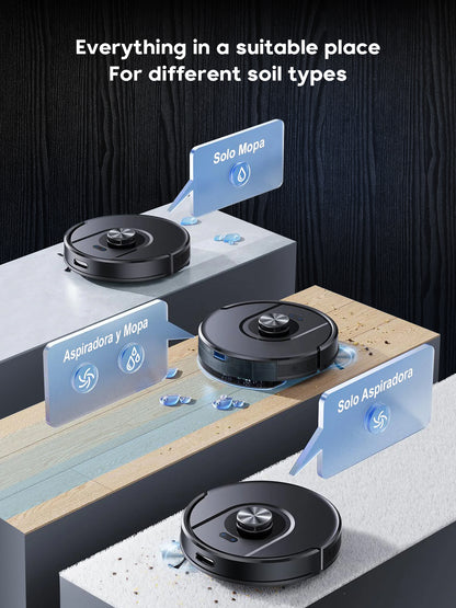 【3-in-1】Clean Intelligent Robot Vacuum for 2025 - Art of Laser Navigation