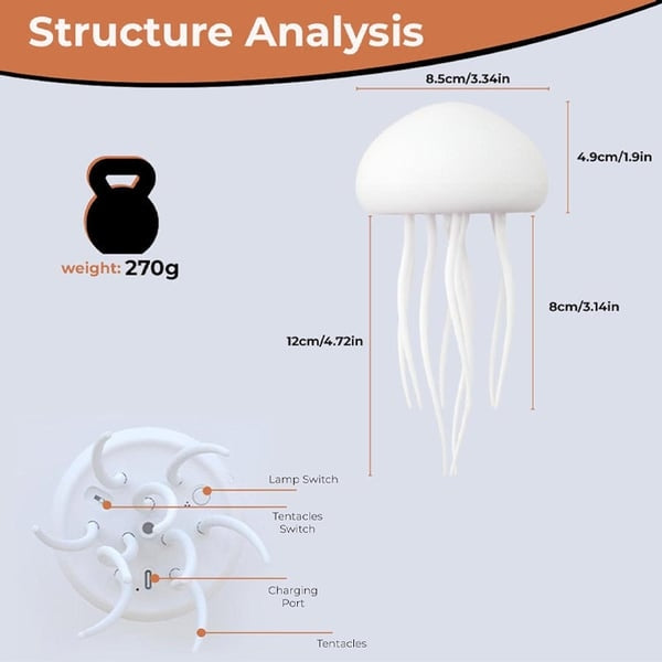 Sonic Jellyfish Lamp