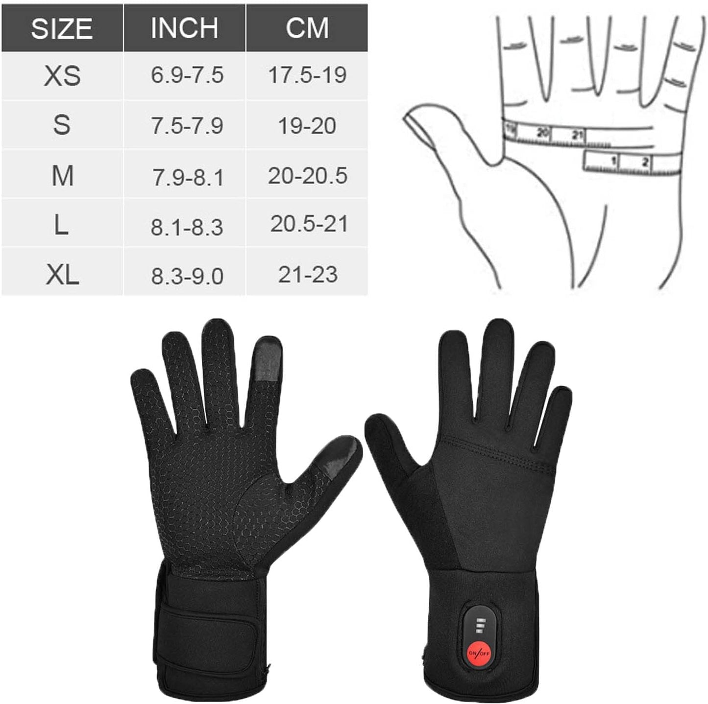 Heated Anti-slip Gloves - Turn Cold Days Into Cozy Adventures