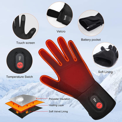 Heated Anti-slip Gloves - Turn Cold Days Into Cozy Adventures