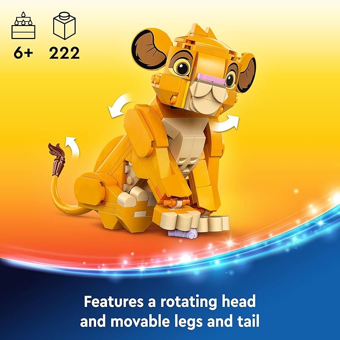 Disney Simba The Lion King Cub Buildable Disney Toy / 50% OFF（Limited Offer）