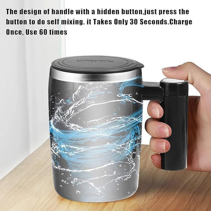 Auto Magnetic Self-Stirring Mug - Rechargeable Auto Magnetic Coffee Mug