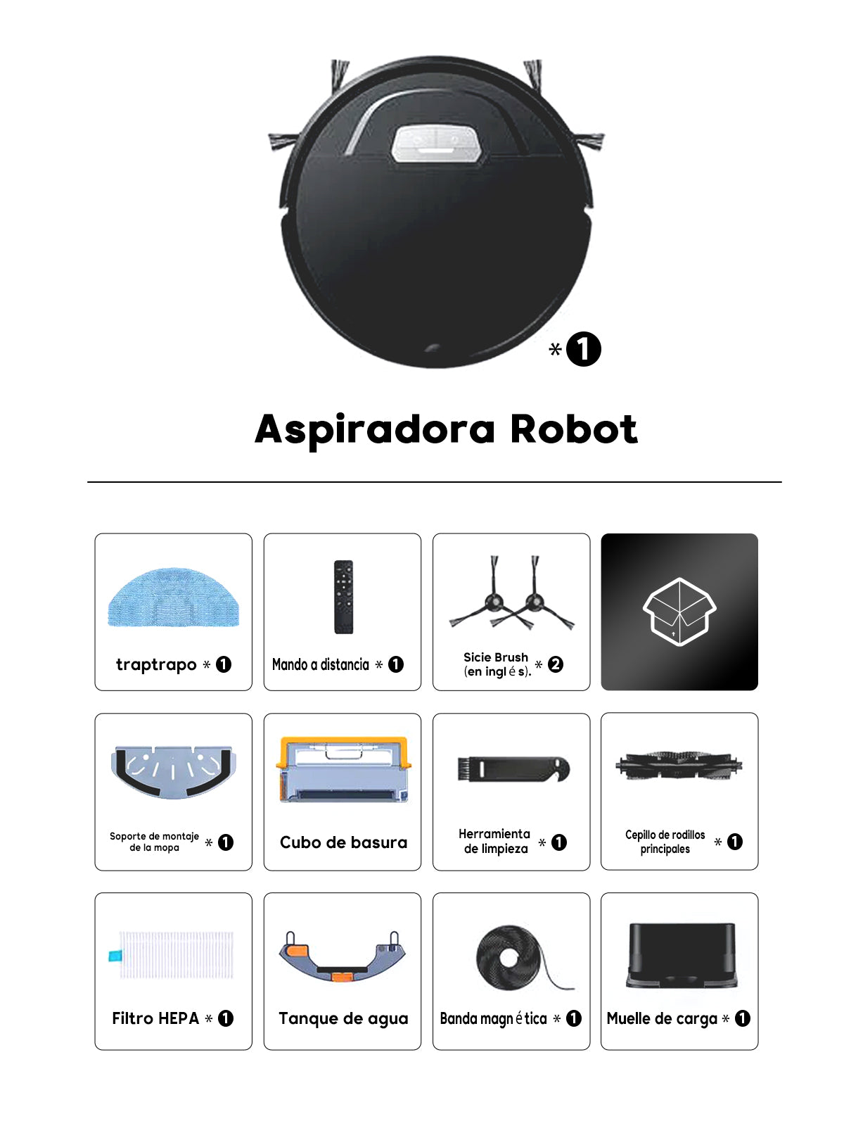 Robot Aspiradora Inteligente 【3-en-1】 para 2025 - El Arte de la Navegación Láser 🤖✨