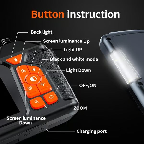 Industrial Endoscope Borescope Camera with Light