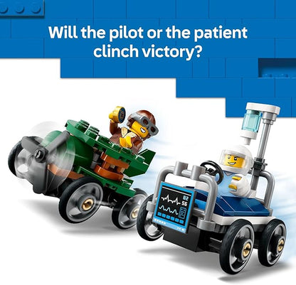 Airplane vs. Hospital Bed Race Car Pack / 50% OFF（Limited Offer）