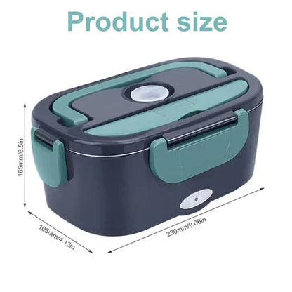 Enjoy Hot Meal Everyday: Portable Heated Lunch Box for Car truck and Home Work Enjoy Hot Meal Everyday